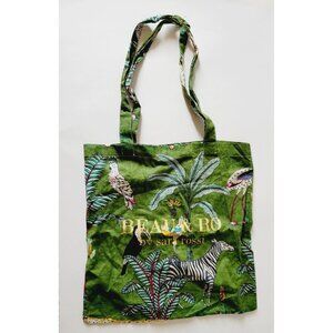 Beau& Ro by Sara Rossi Jungle Tote Bag Reusable Festival Boho Book